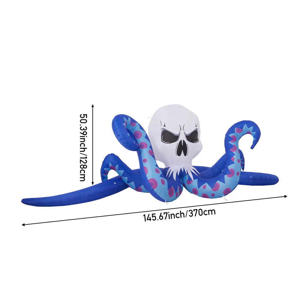 Giant Skull Octopus Inflatable - Image 3