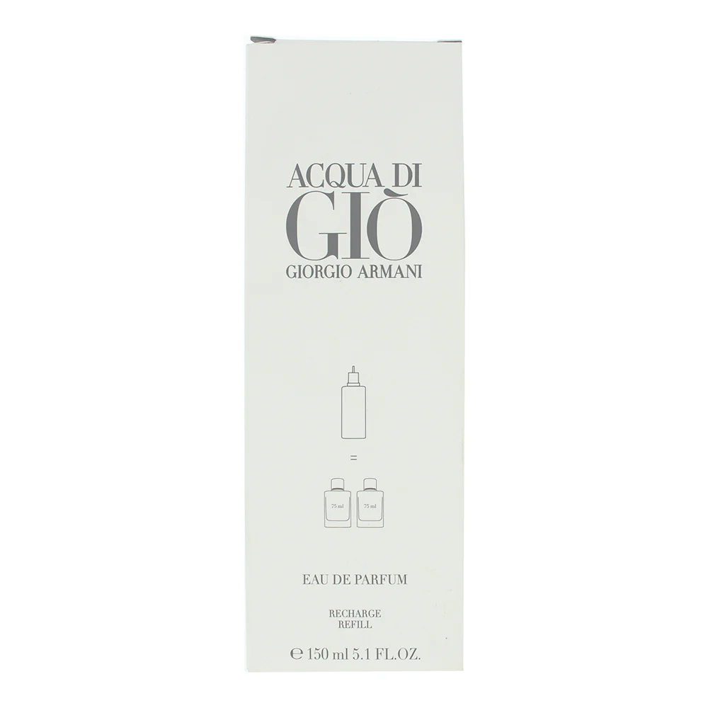 Giorgio Armani Acqua Di Gio Refill Eau De Parfum 150ml - Image 3