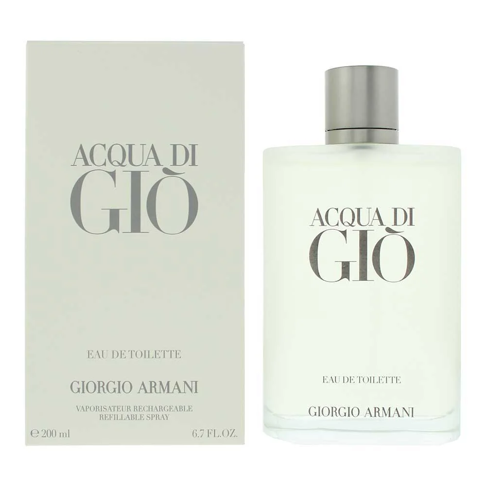 Giorgio Armani Acqua Di Gio Refillable Eau De Toilette 200ml