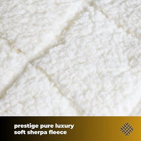 GlamHaus Prestige Electric Blanket Super King Size With 9 Body Settings, 9 Feet Settings, 9 Full Body Settings, 10 Timer Settings - Image 3