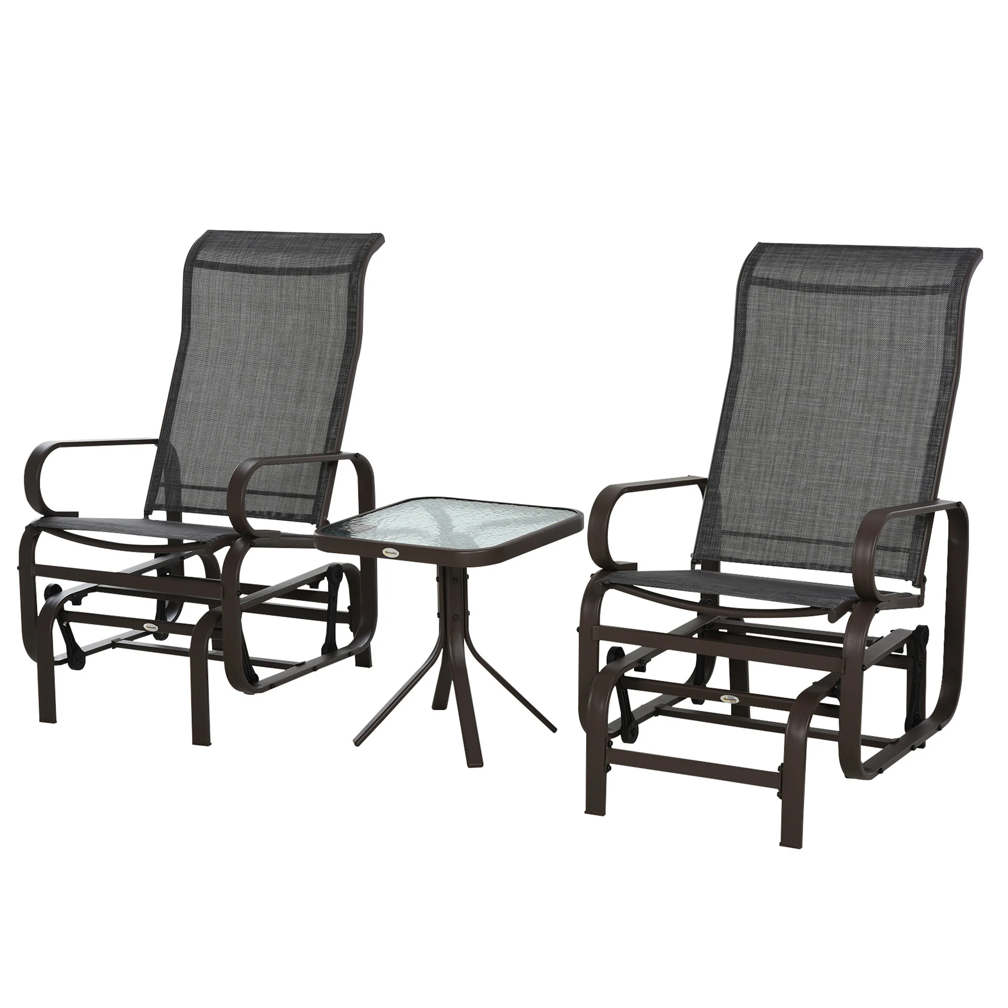 Gliding Table & Chairs Set