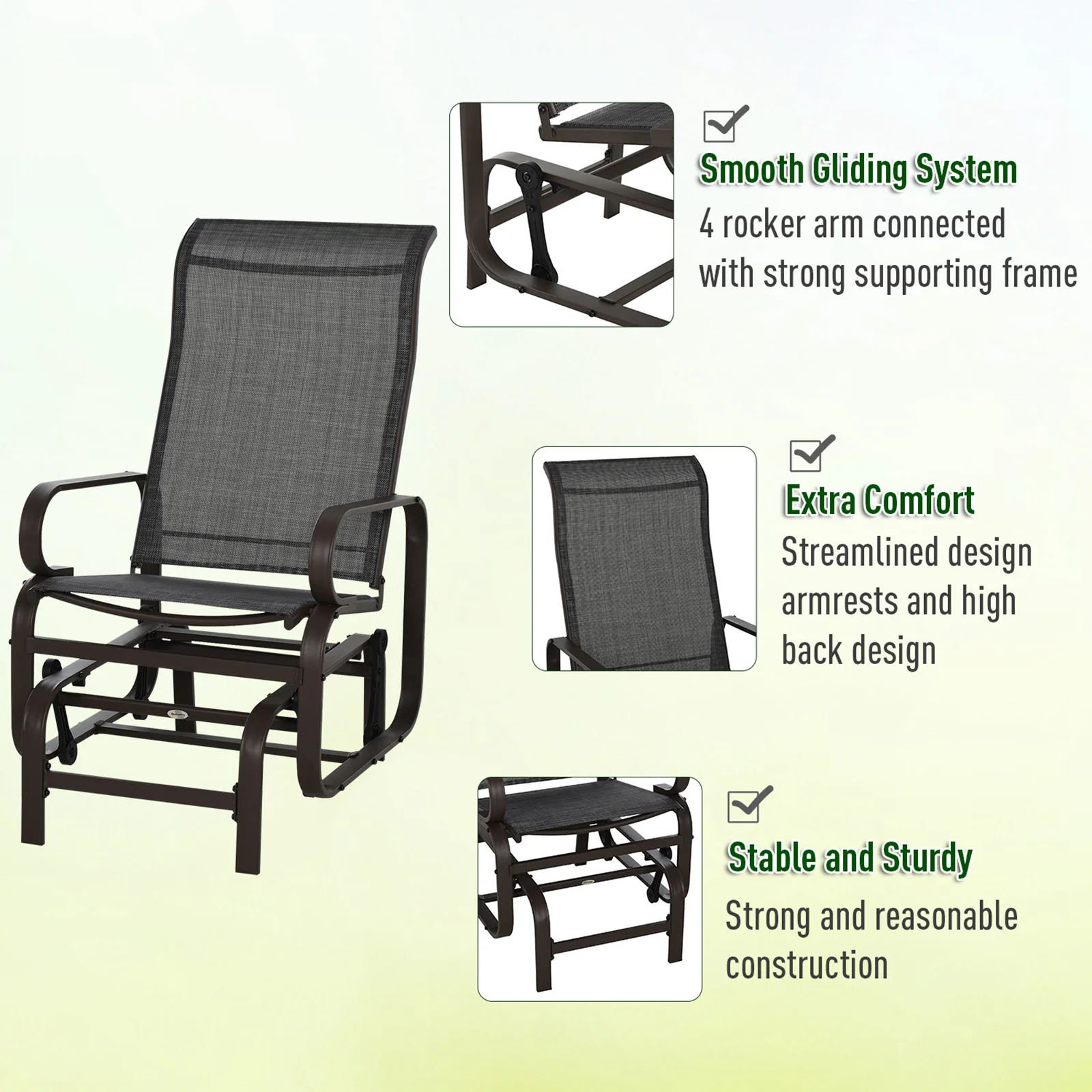 Gliding Table & Chairs Set - Image 4