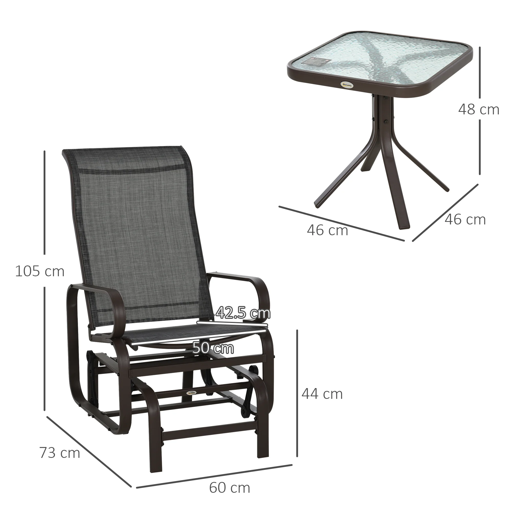 Gliding Table & Chairs Set - Image 5