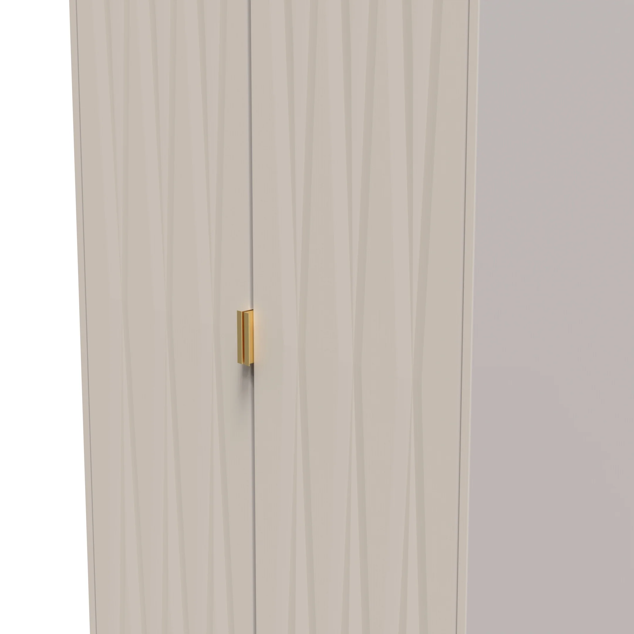 Glitz Ready Assembled 2 Door Wardrobe in Kashmir Matt - Image 5