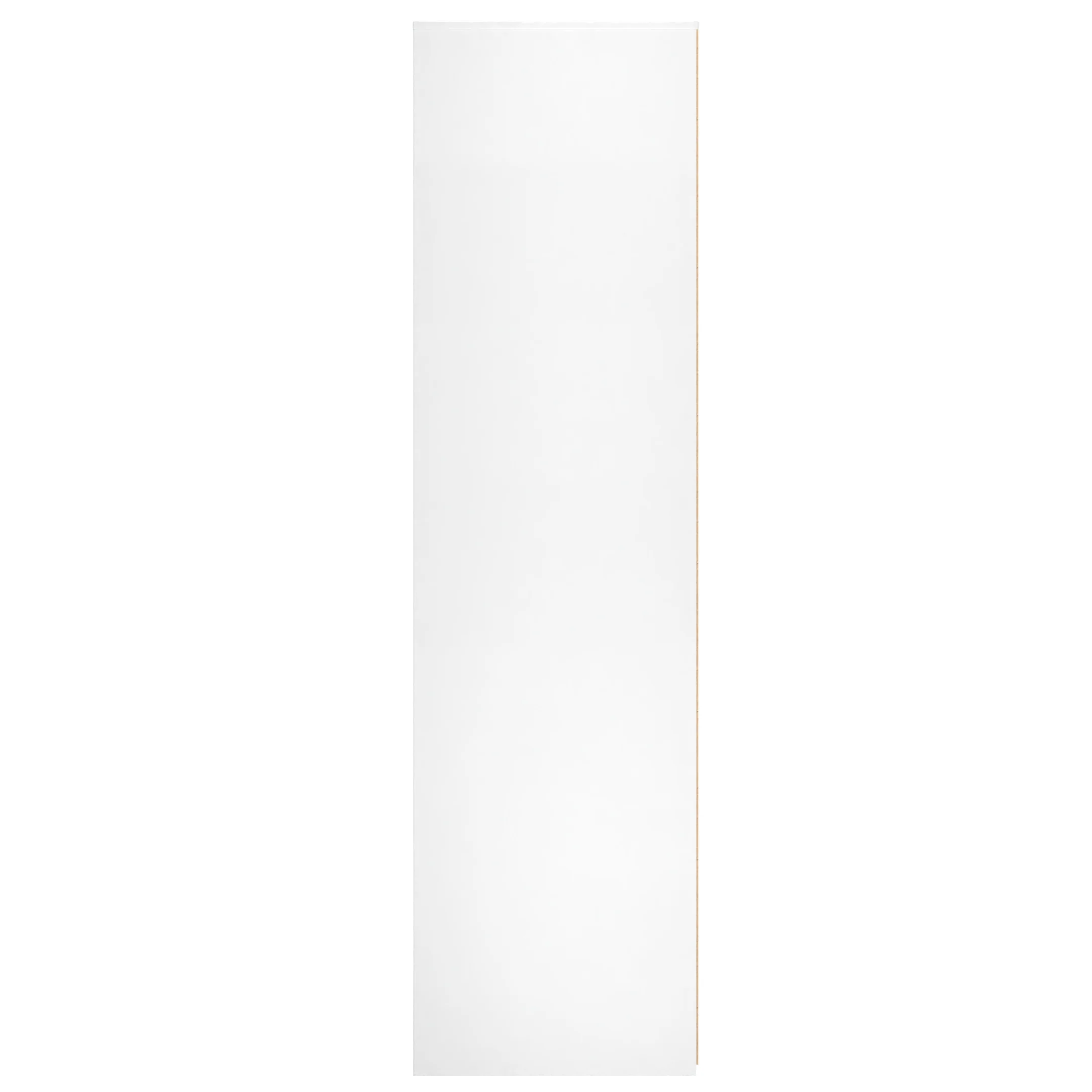 Glitz Ready Assembled Tall Triple Plain Wardrobe in Indigo Matt & White - Image 3