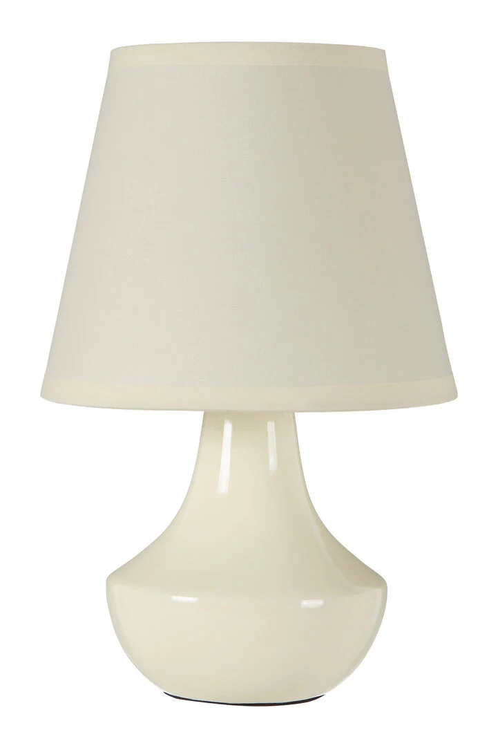 Globo Set Of Two Cream Ceramic Table Lamps - Image 2