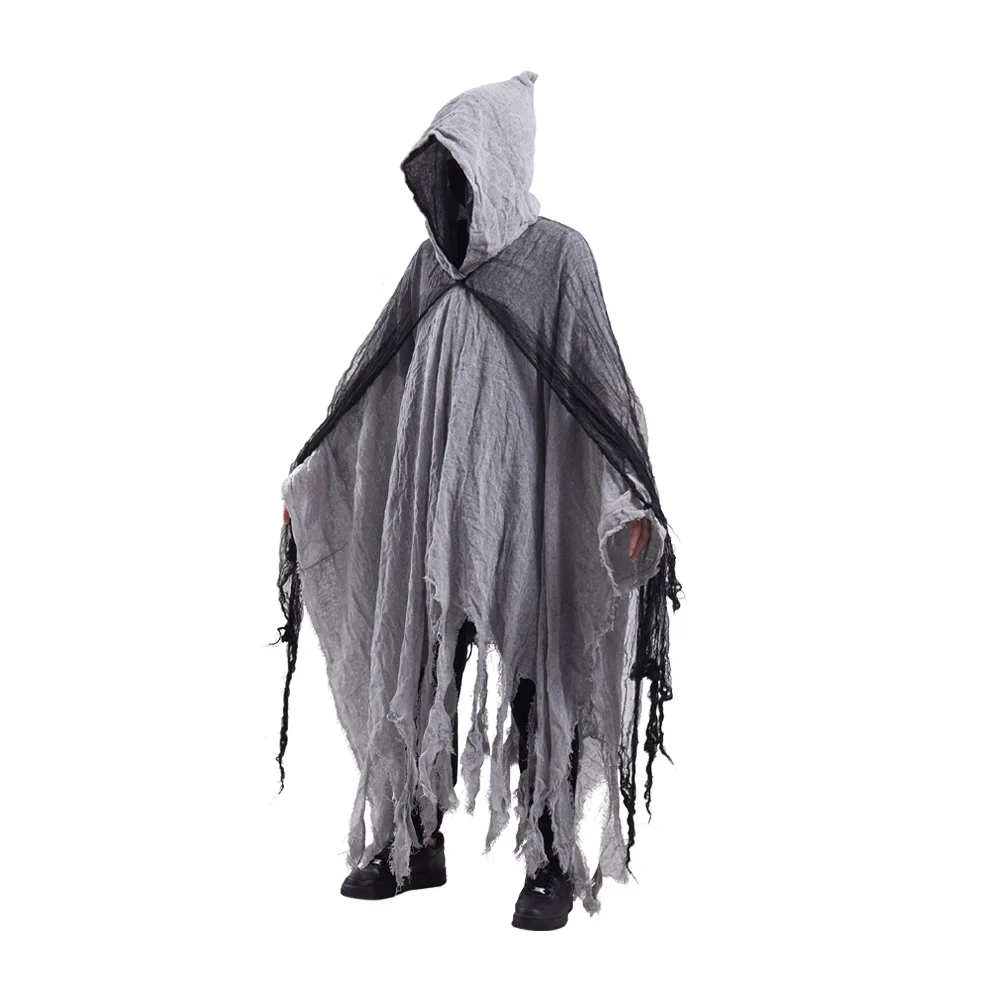 Gothic Skeleton Cloak Costume - Image 5