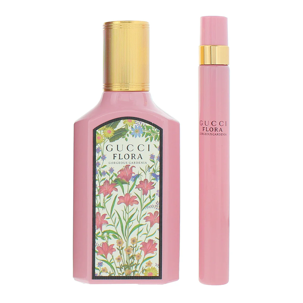Gucci Flora Gorgeous Gardenia 2 Piece Gift Set: Eau De Parfum 50ml - Eau De Parf - Image 2