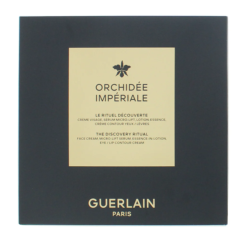 Guerlain Orchidee Imperiale 4 Piece Gift Set: Essence In Lotion 30ml - Face Cream - Image 3