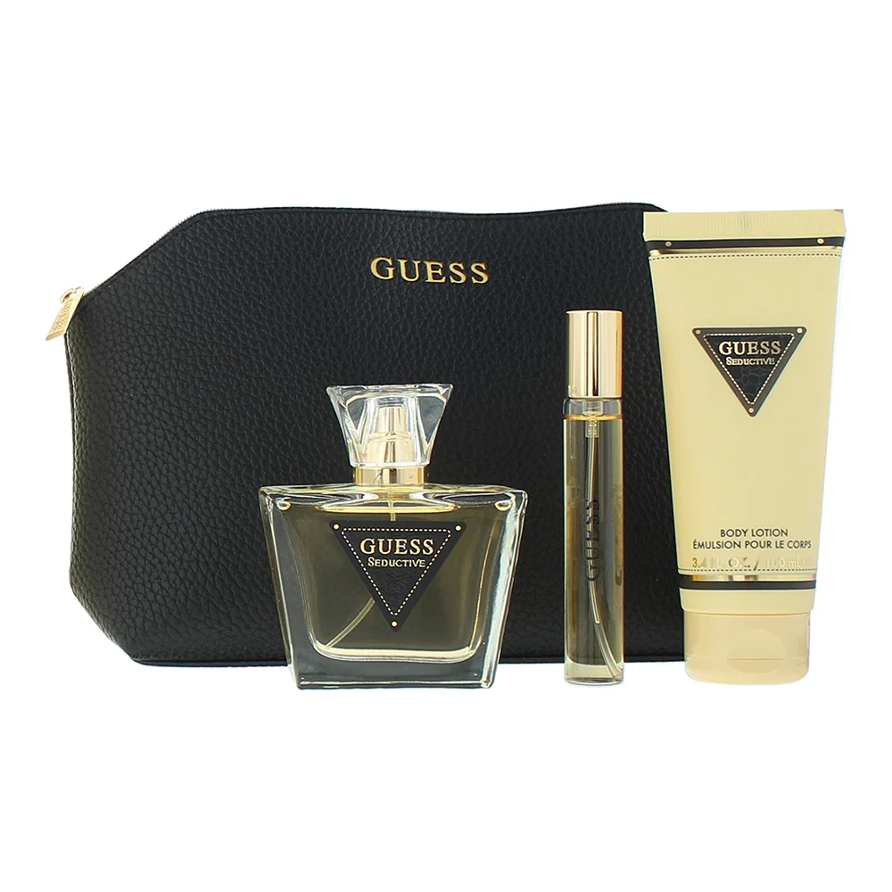 Guess Seductive 4 Piece Gift Set: Eau De Toilette 75ml - Image 2