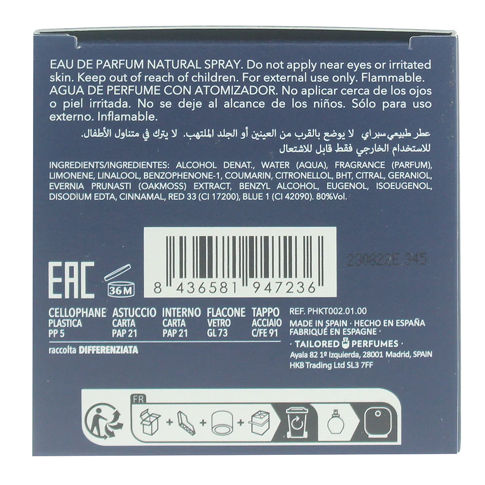 Hackett Essential Eau De Parfum 50ml - Image 2