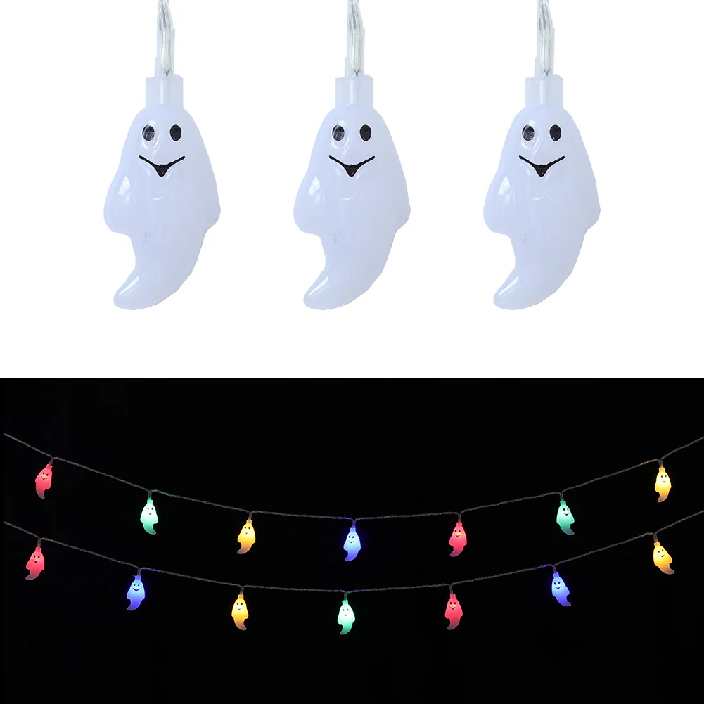 Halloween Ghost LED String Lights - Image 3