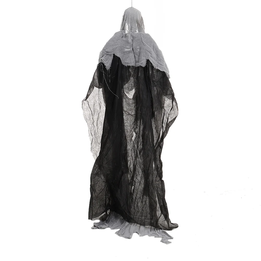 Halloween Hanging Skeleton Ghost with Motion Sensor - Image 6