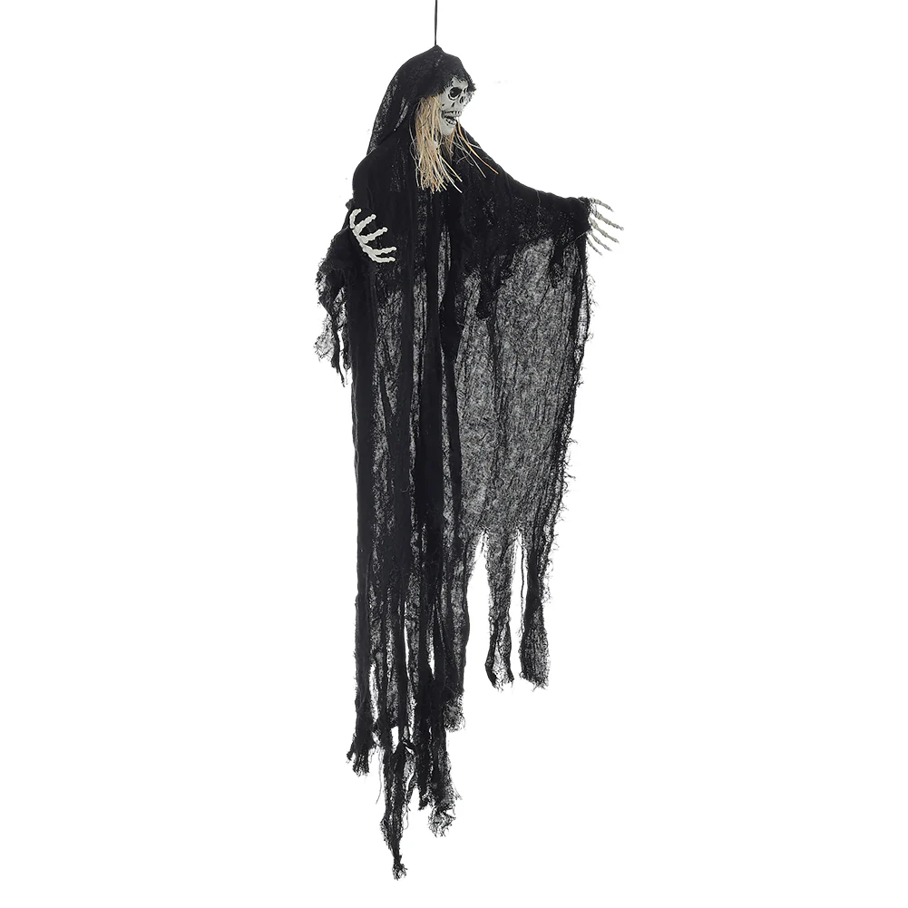 Halloween Hanging Skeleton Ghost with Sensor - Image 6