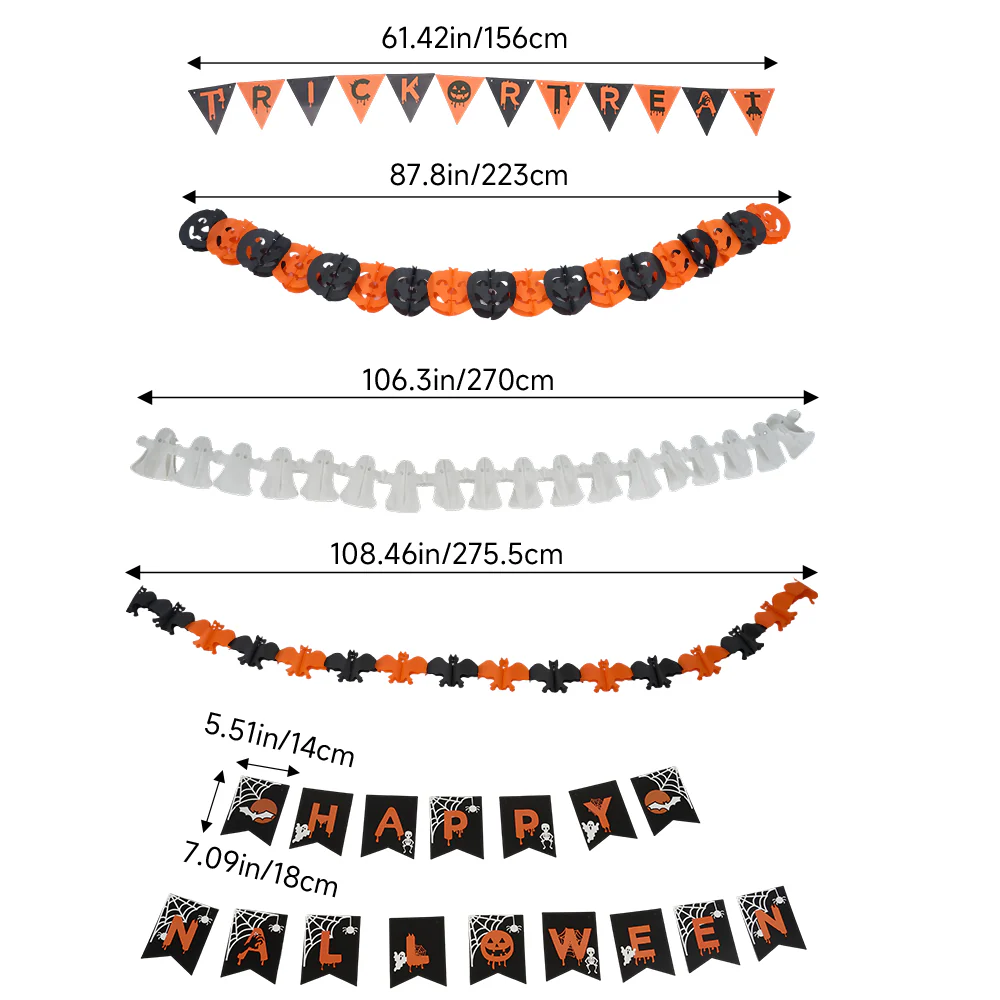 Halloween Party Kit with Spooky Decorations - Image 2
