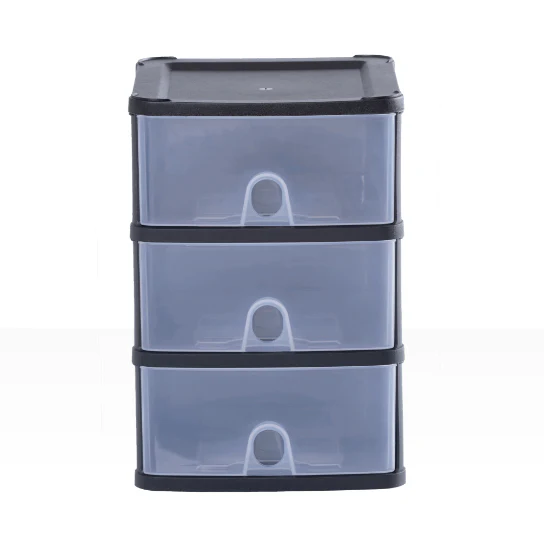 Handy 3 Drawer Tower A5 Black