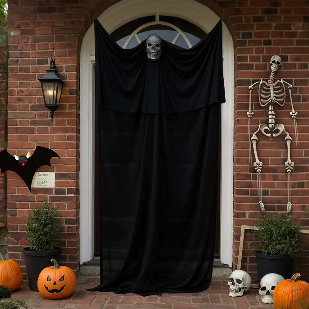 Hanging Sound Control Glowing Skeleton