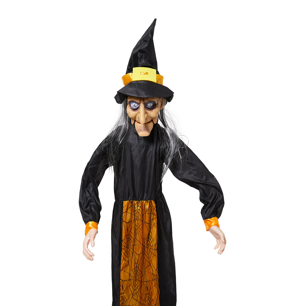 Hanging Witch With Glowing Eyes - Image 5