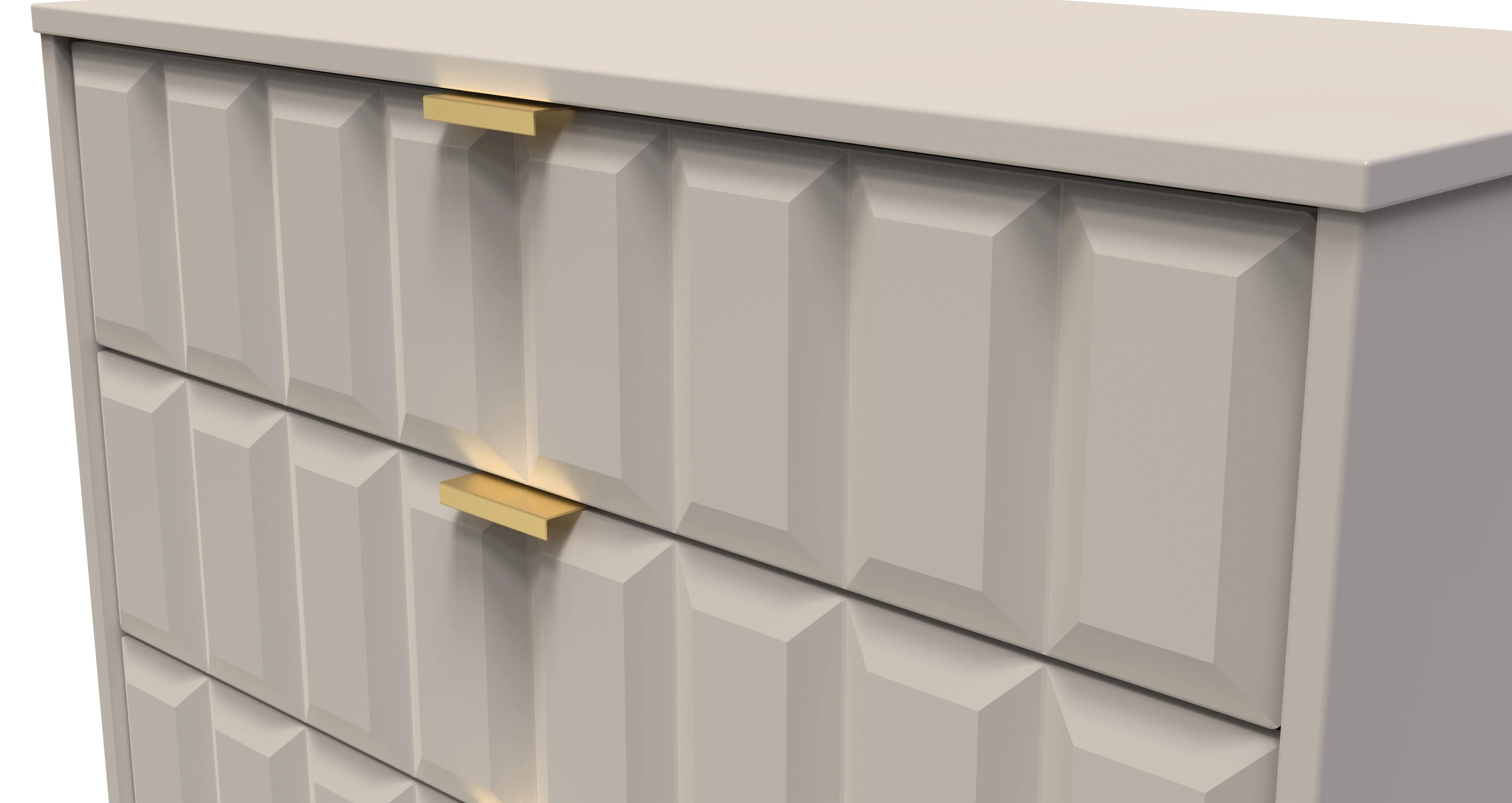 Hanover Ready Assembled 5 Drawer Chest in Kashmir Matt - Image 8