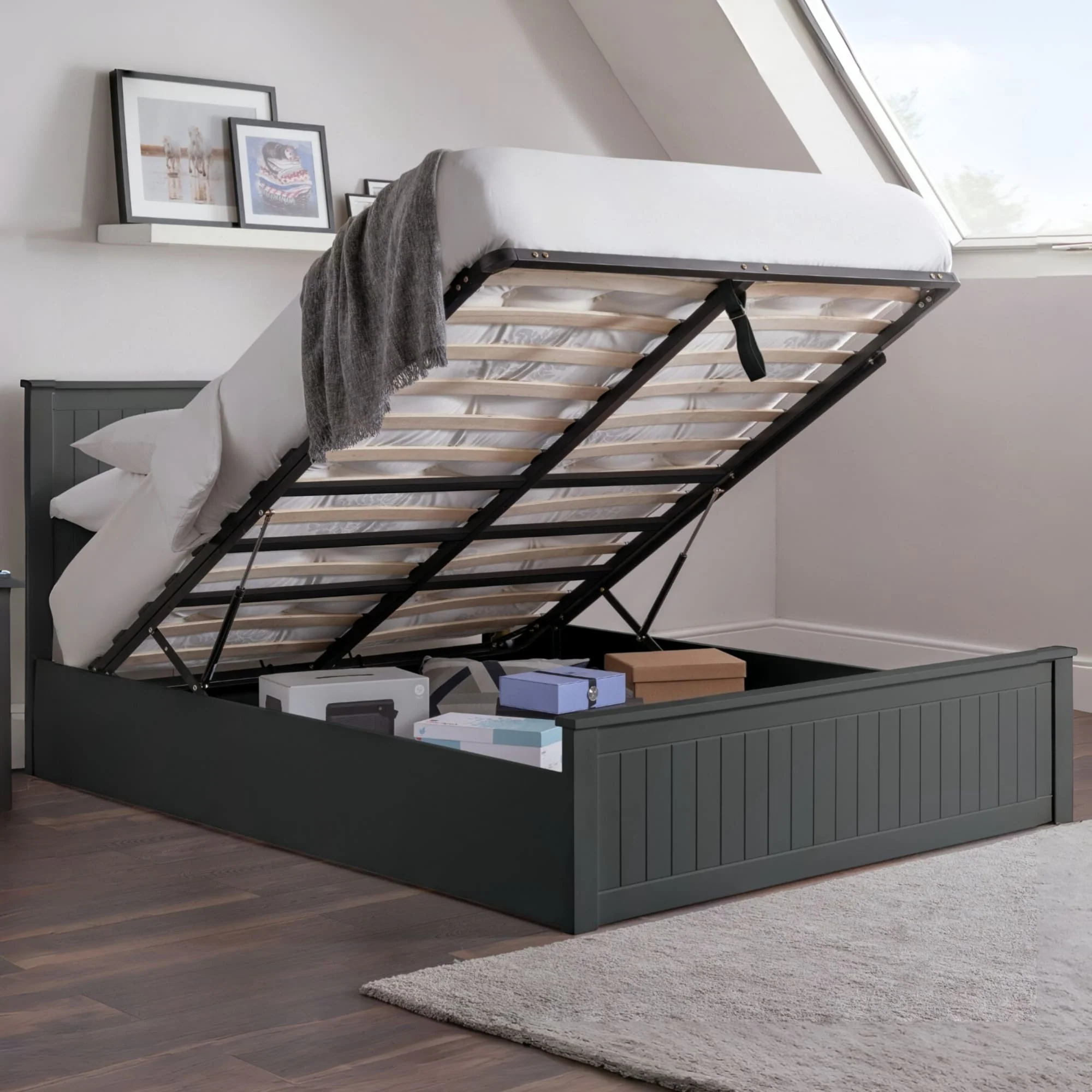 HARBOR OTTOMAN BED - ANTHRACITE - Image 2