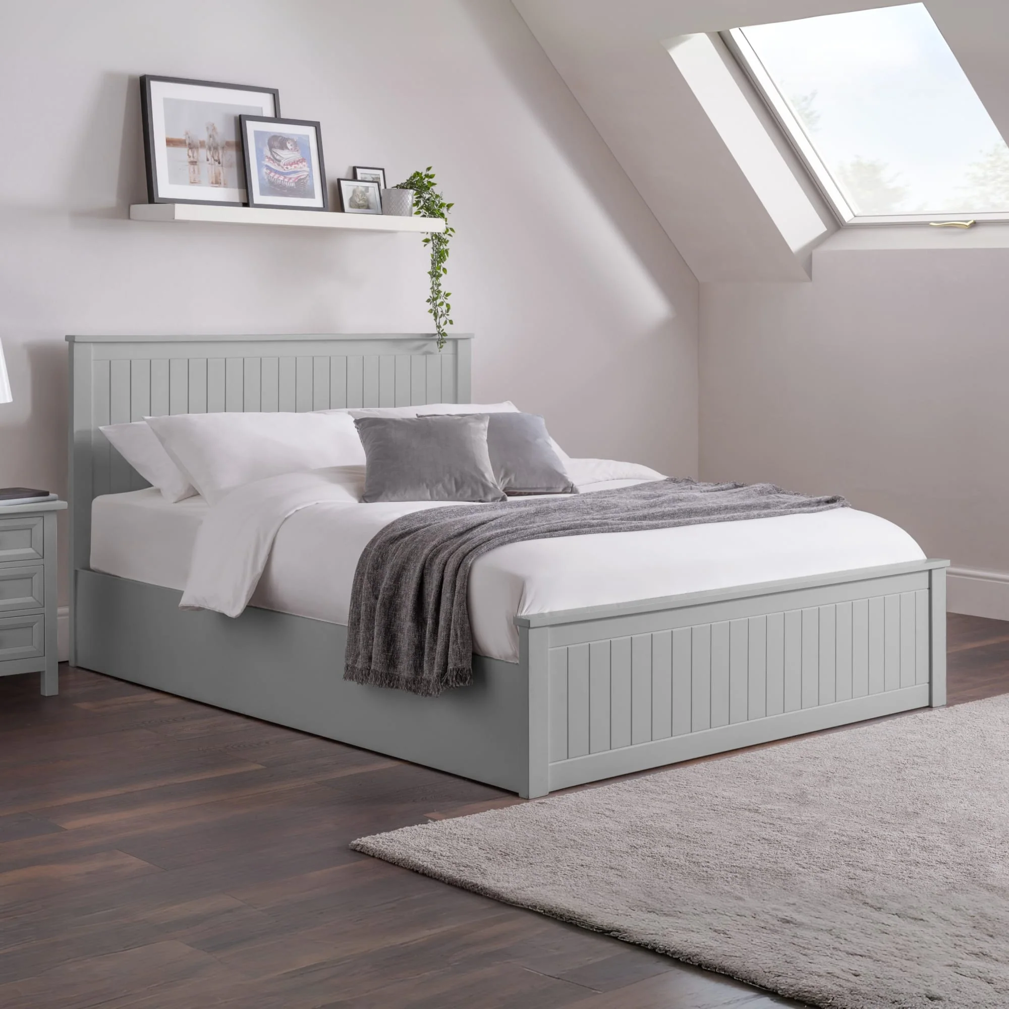 HARBOR OTTOMAN BED - DOVE GREY - Image 3