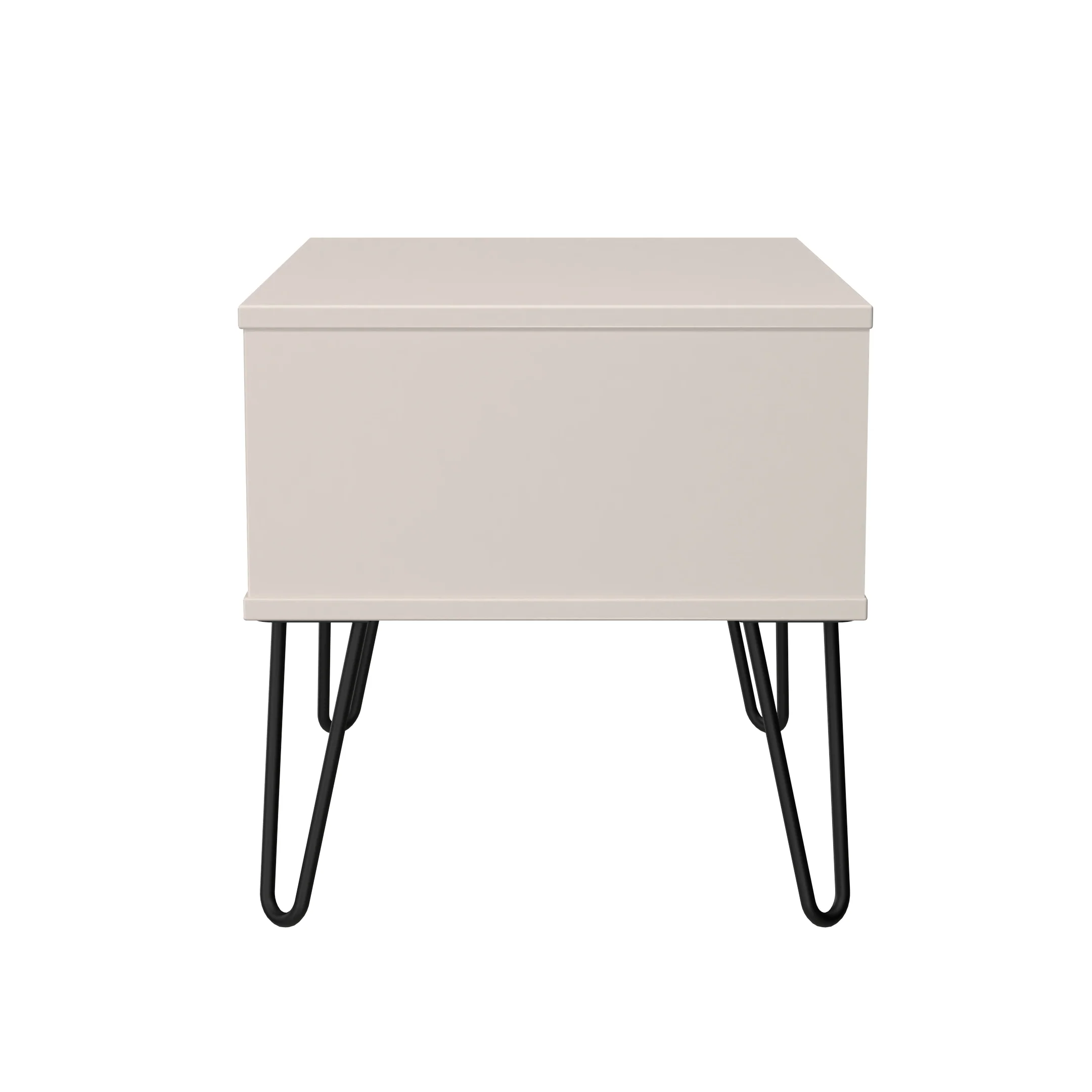 Harlequin 1 Drawer Wide Side Table in Kashmir Matt - Ready Assembled - Image 2