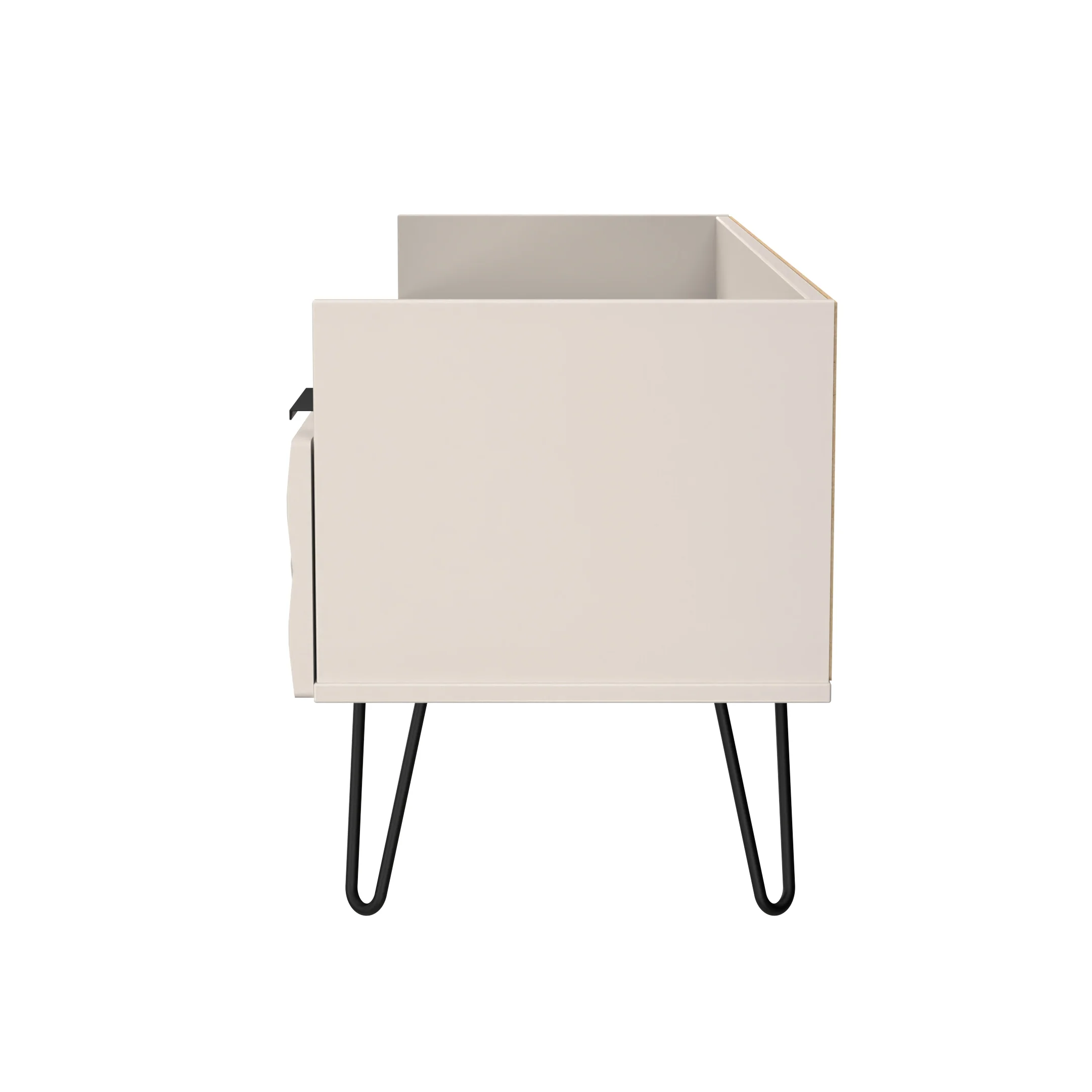 Harlequin 2 Drawer Coffee TV Unit in Kashmir Matt - Ready Assembled - Image 3