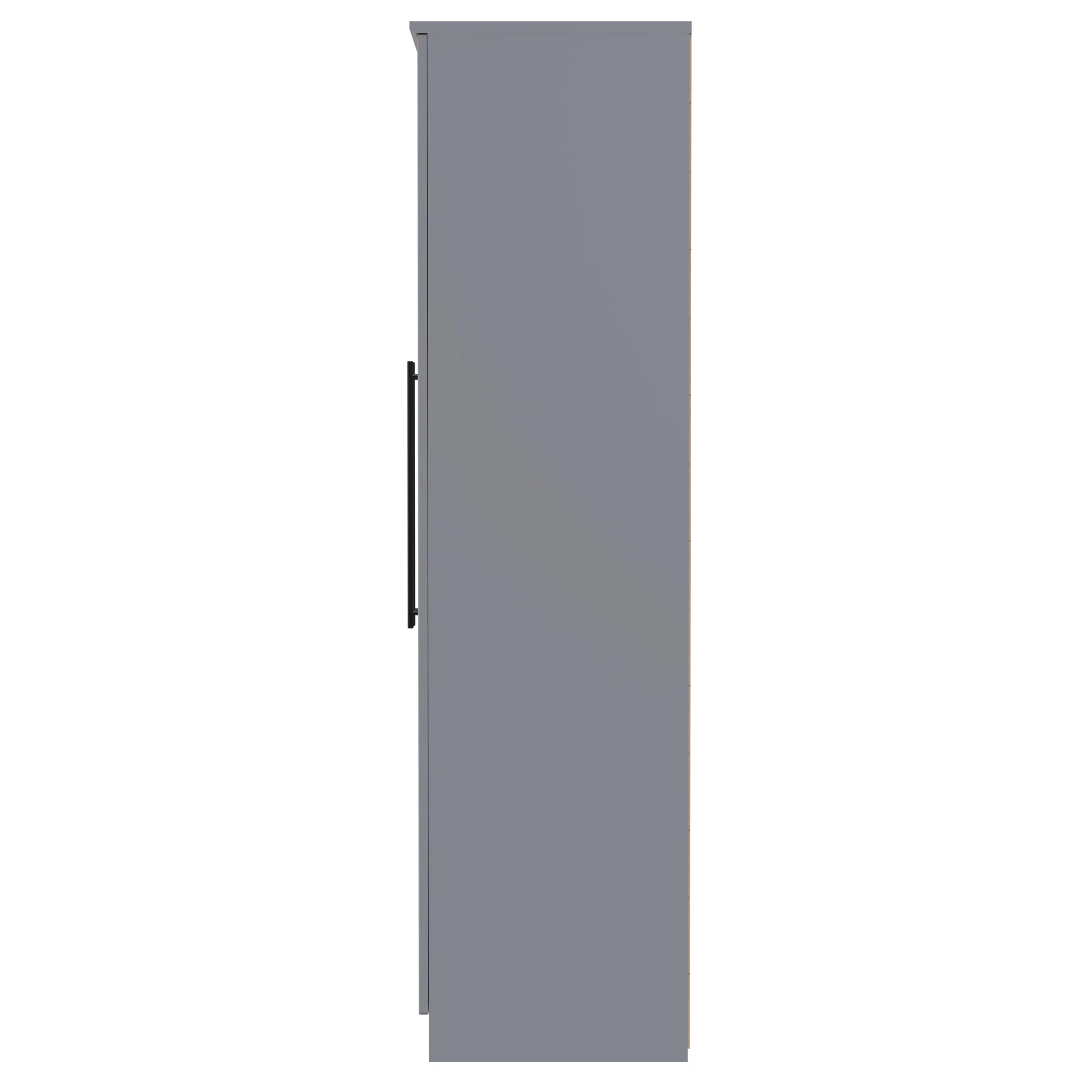 Harrow Ready Assembled 2 Door Wardrobe in Dusk Grey - Image 2