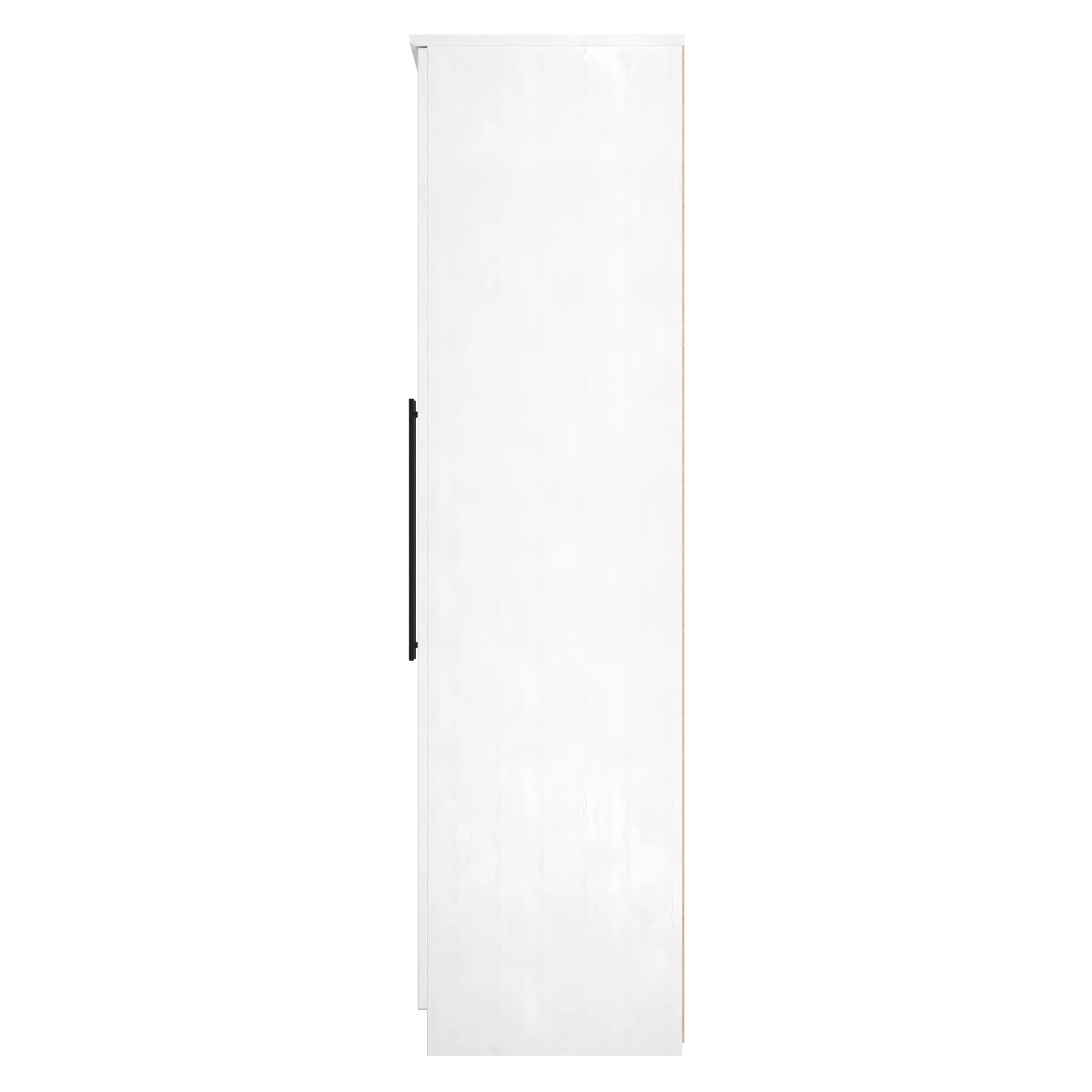 Harrow Ready Assembled 2 Door Wardrobe in White Ash - Image 3