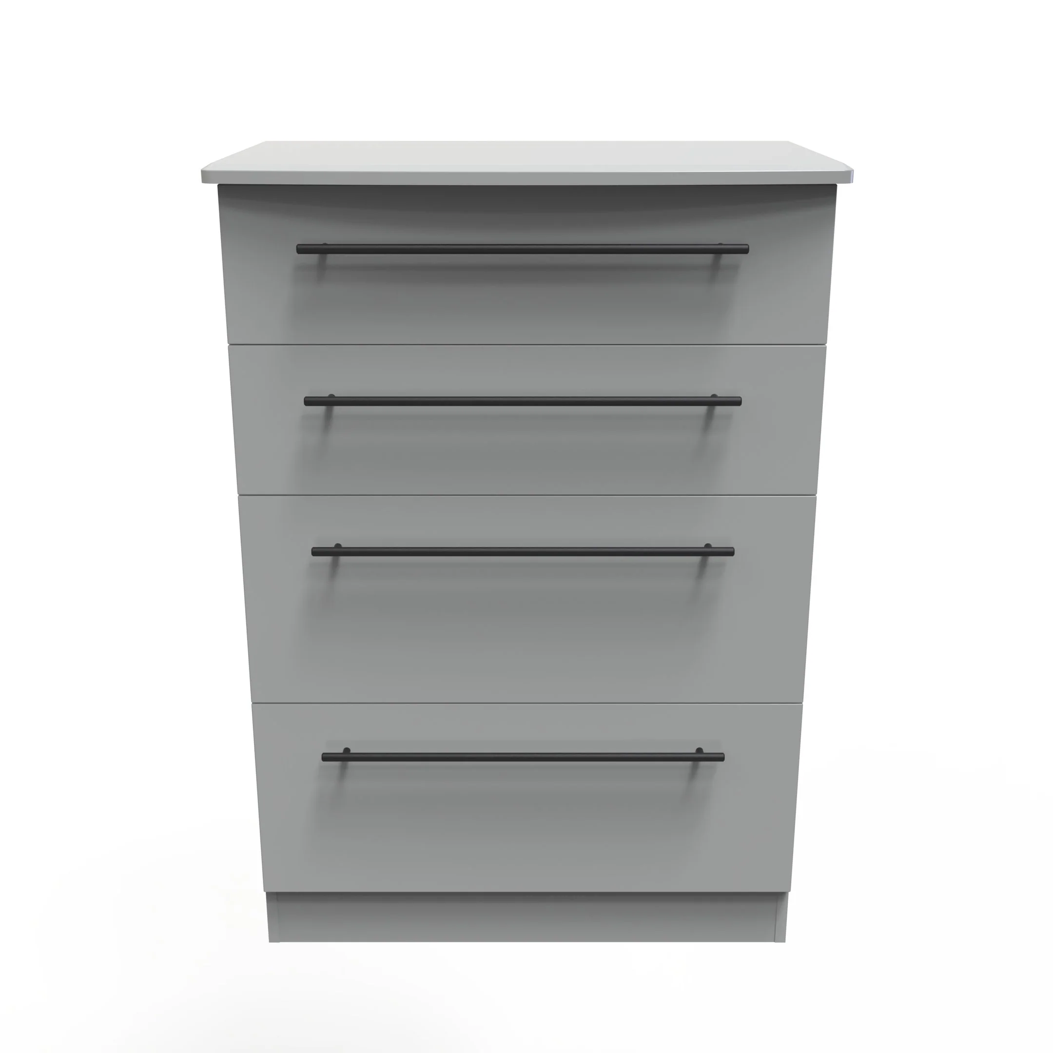 Harrow Ready Assembled 4 Drawer Deep Chest in Dusk Grey