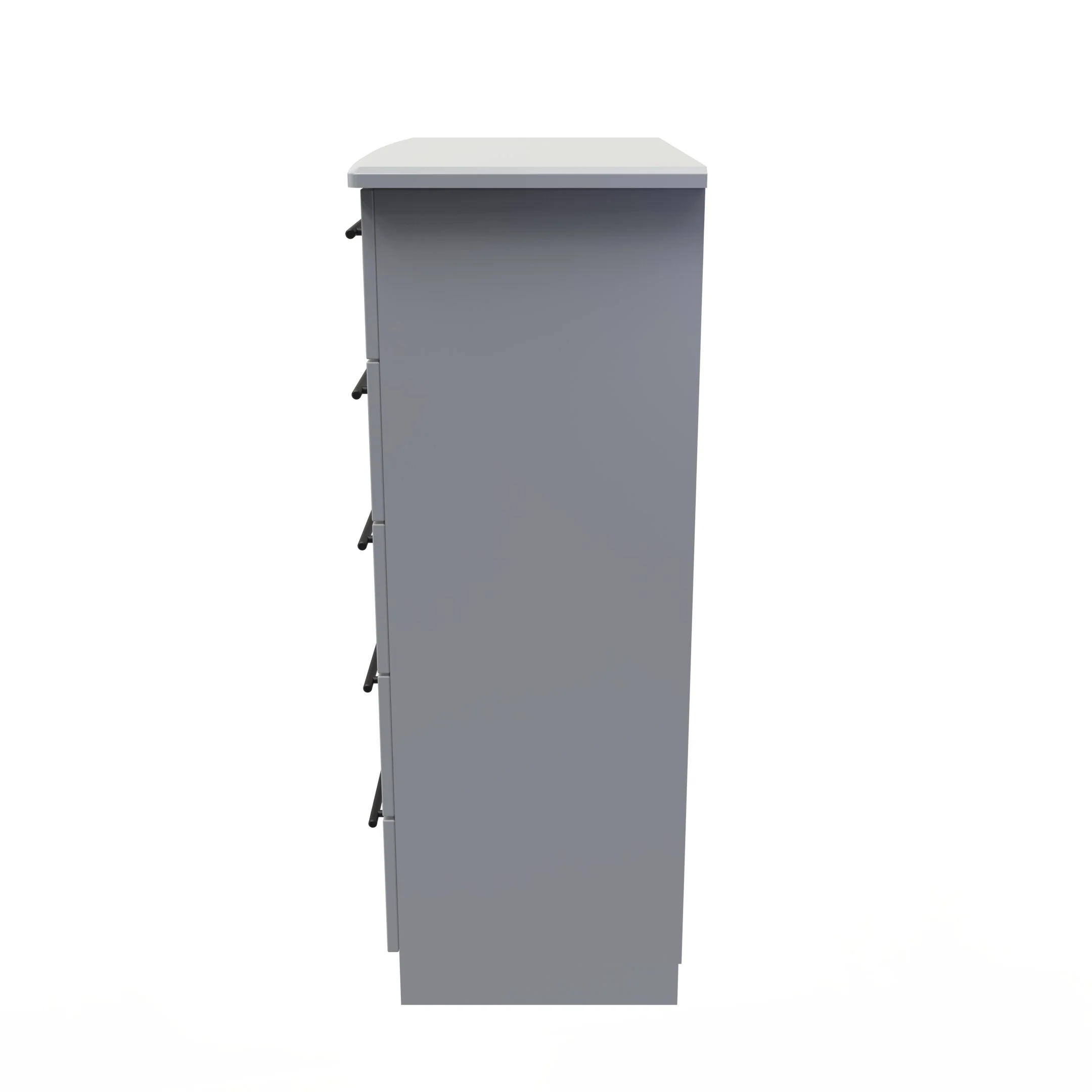 Harrow Ready Assembled 5 Drawer Chest in Dusk Grey - Image 2