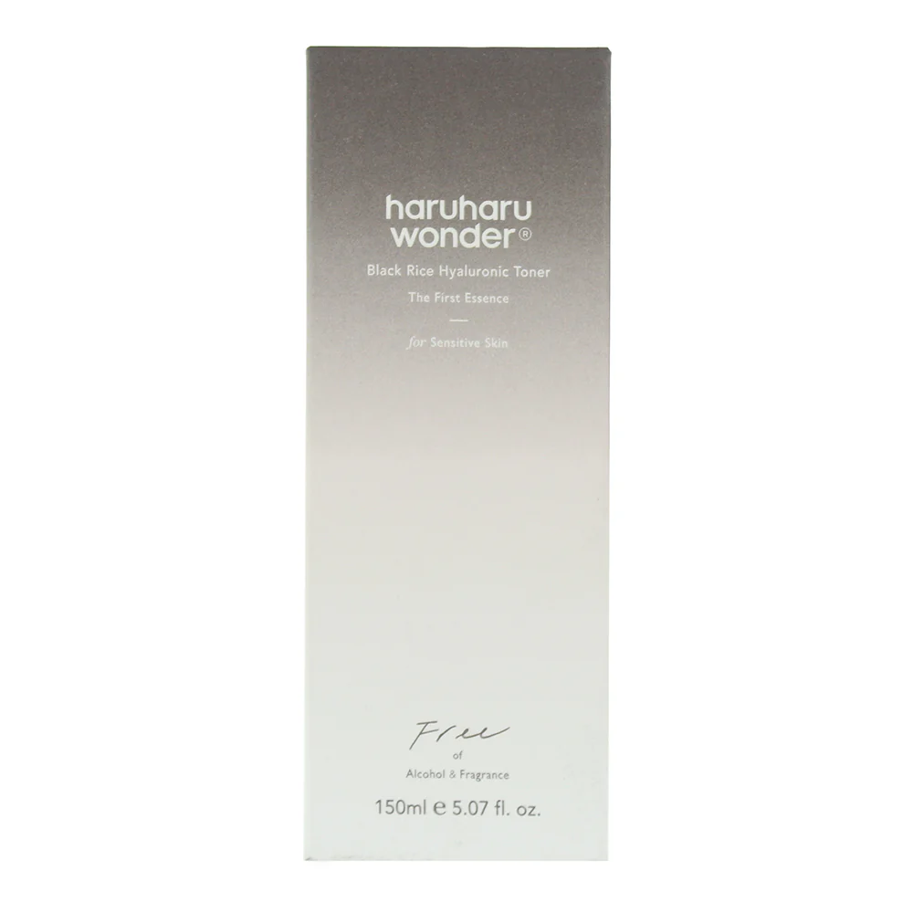Haruharu Wonder Black Rice Hyaluronic Toner for Sensitive Skin 150ml - Image 3