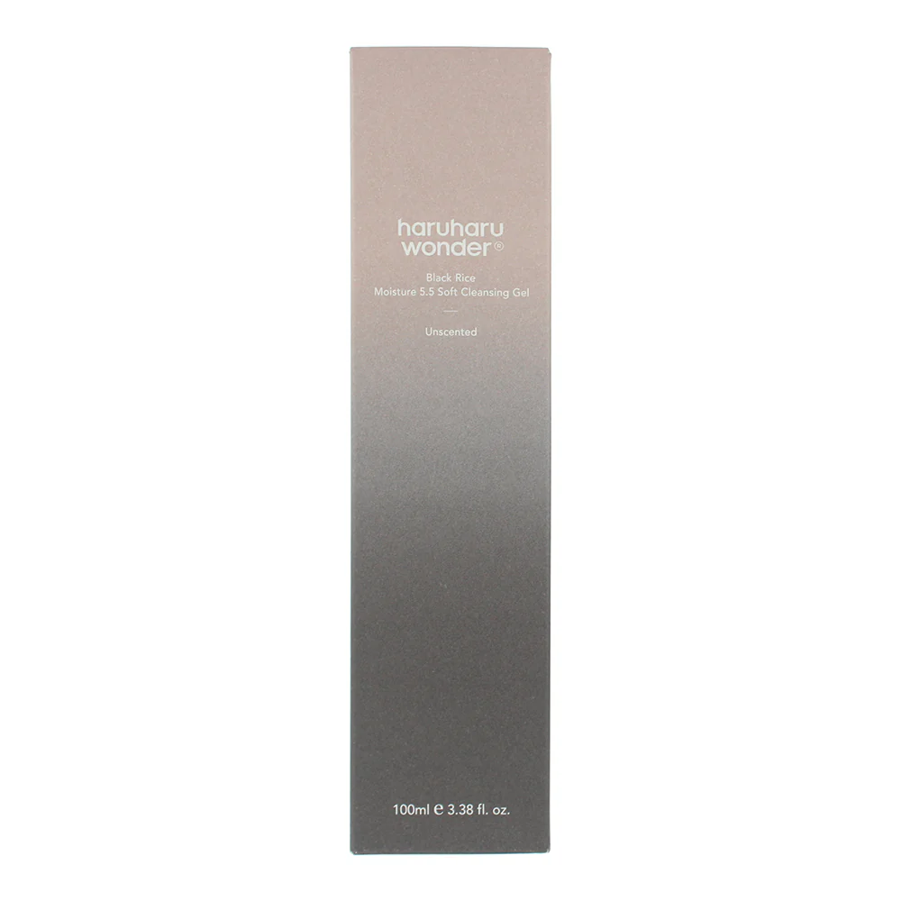 Haruharu Wonder Black Rice Moisture 5.5 Soft Cleansing Gel 100ml - Image 3