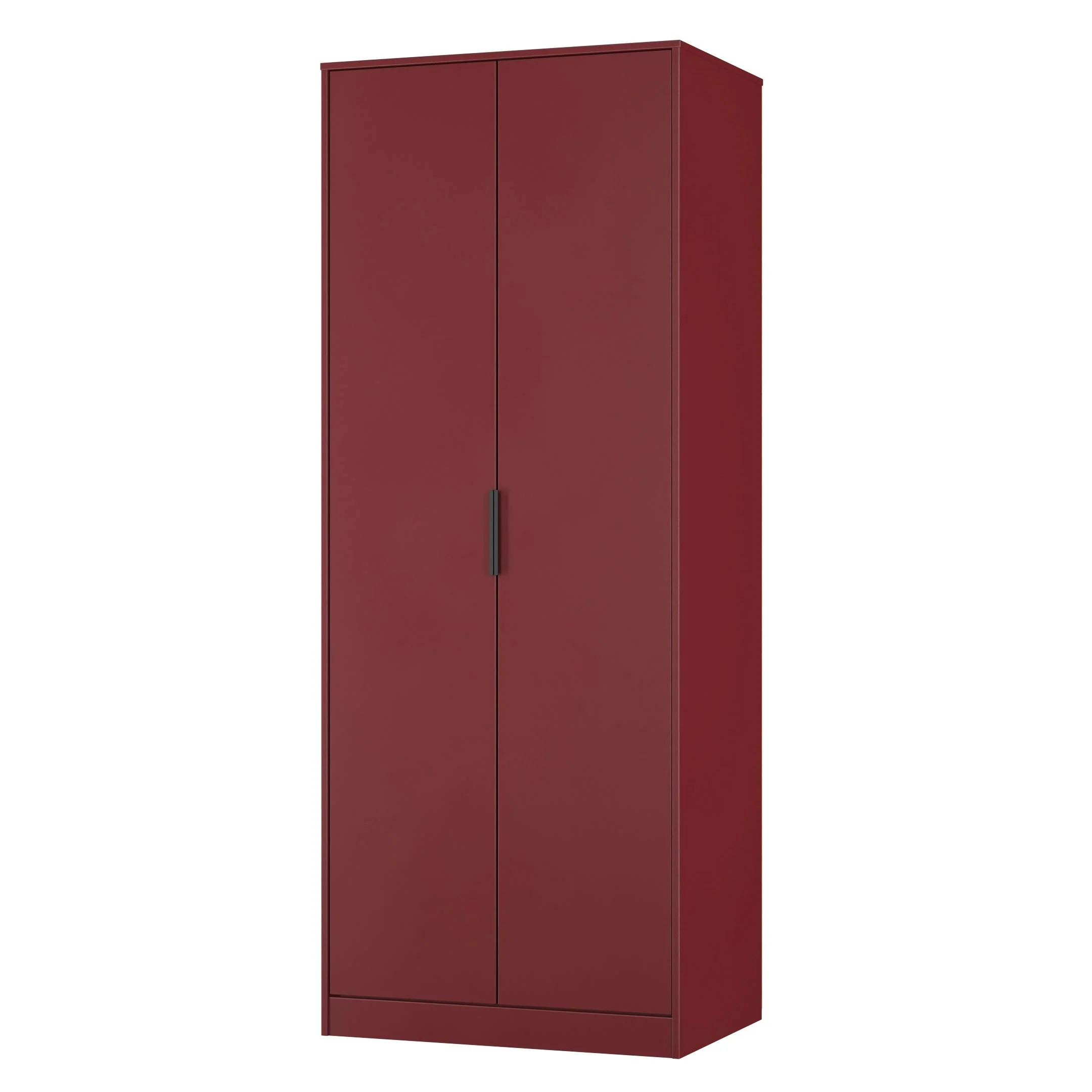 Havana Ready Assembled 2 Door Wardrobe in Red Matt - Image 4