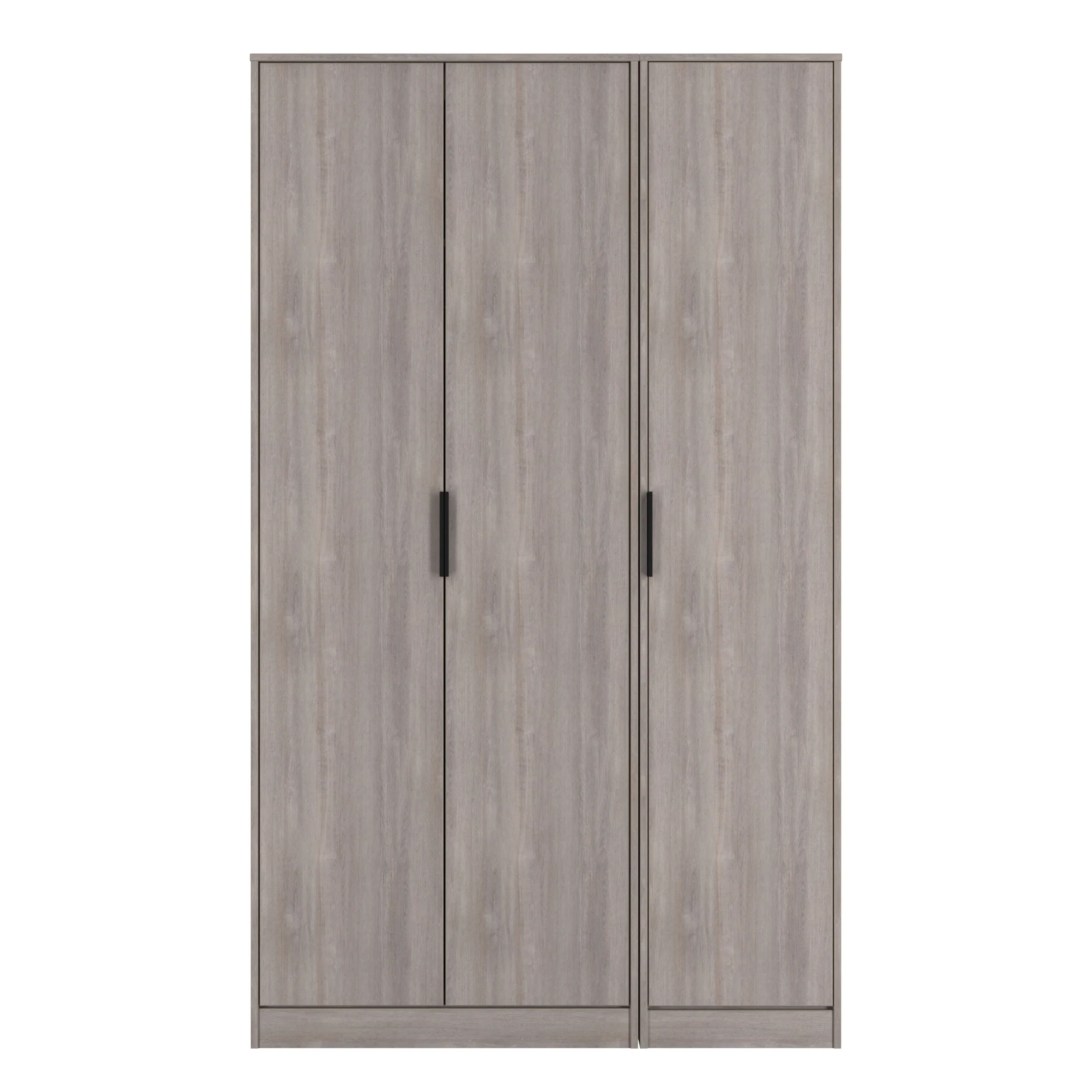 Havana Ready Assembled 3 Door Wardrobe in Grey Oak - Image 2