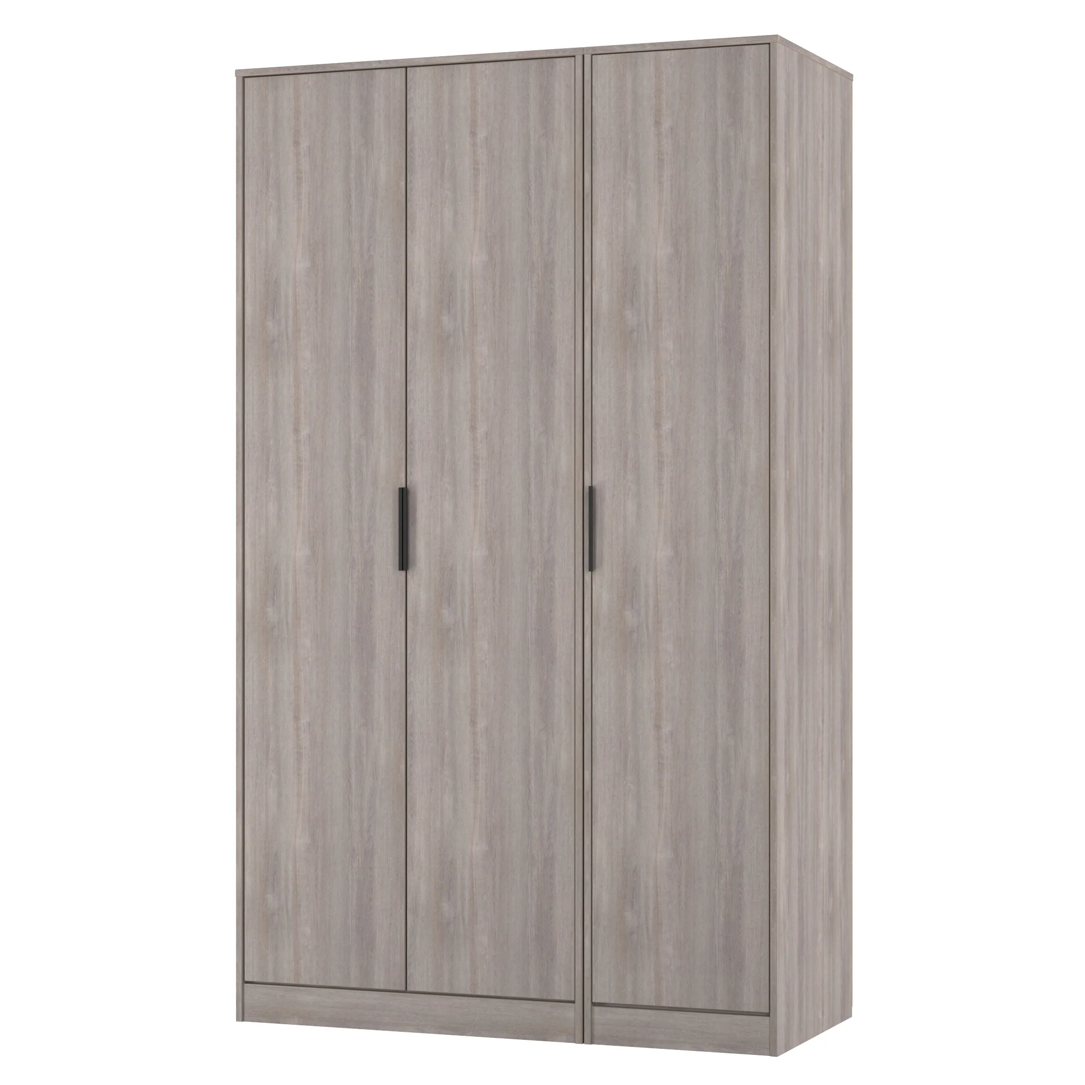 Havana Ready Assembled 3 Door Wardrobe in Grey Oak - Image 4