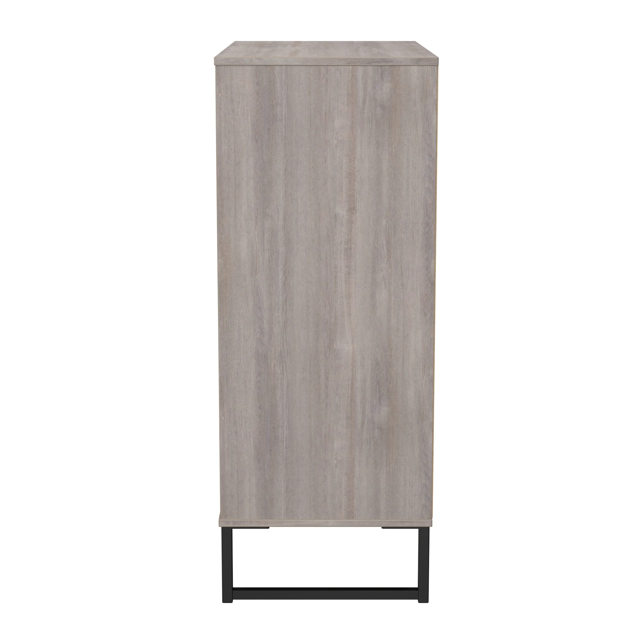 Havana Ready Assembled 5 Drawer Chest in Grey Oak - Image 3