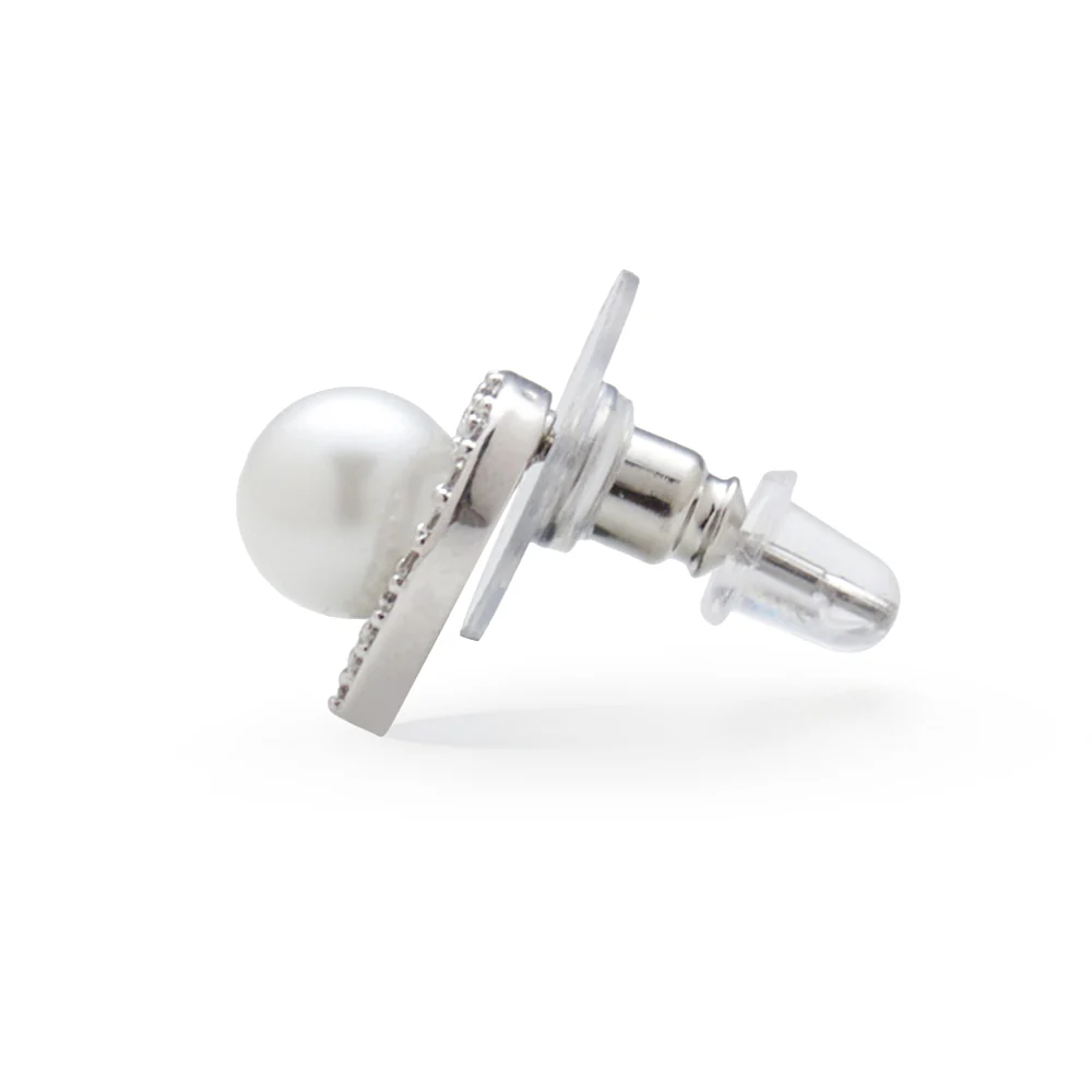 Heart-Shaped Stud Earrings - Image 7