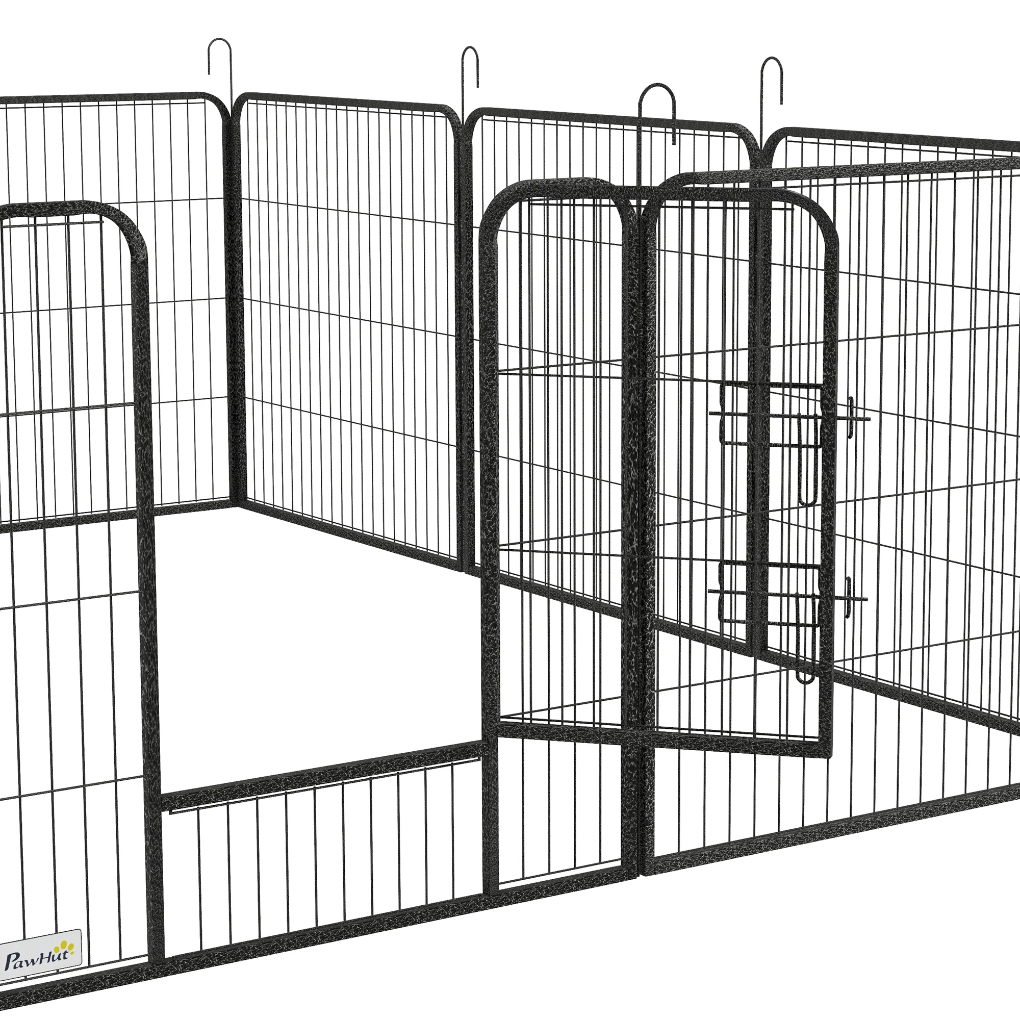 Heavy Duty Puppy Play Pen, 12 Panels Pet Exercise Pen, for Indoors, Outdoors - Image 9