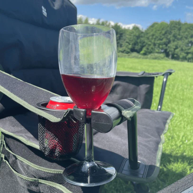 Henwick Patterned Padded Folding Camping Chair Limited Edition - Image 4