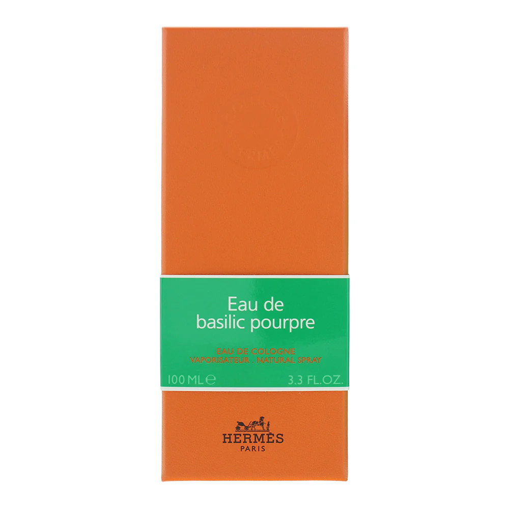 Hermes Eau De Basilic Pourpre Eau De Cologne 100ml - Image 3