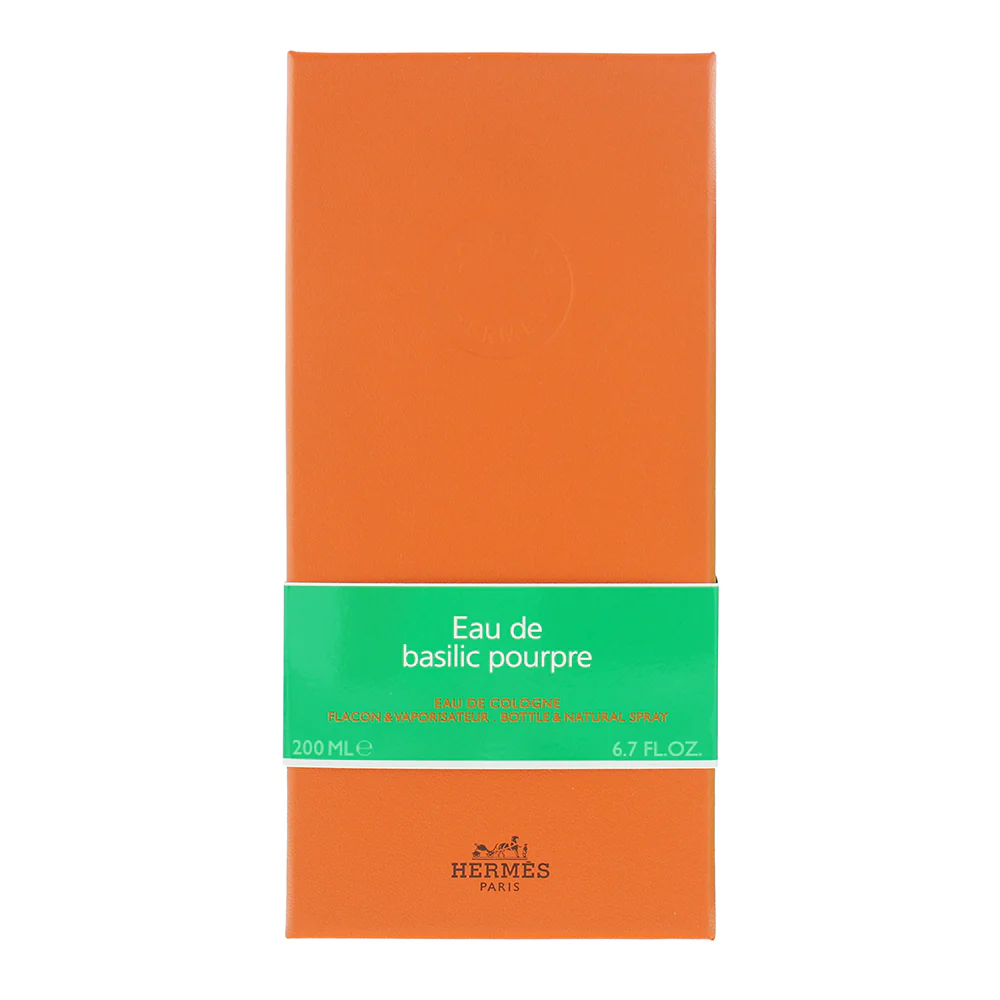 Hermes Eau De Basilic Pourpre Eau De Cologne 200ml - Image 3
