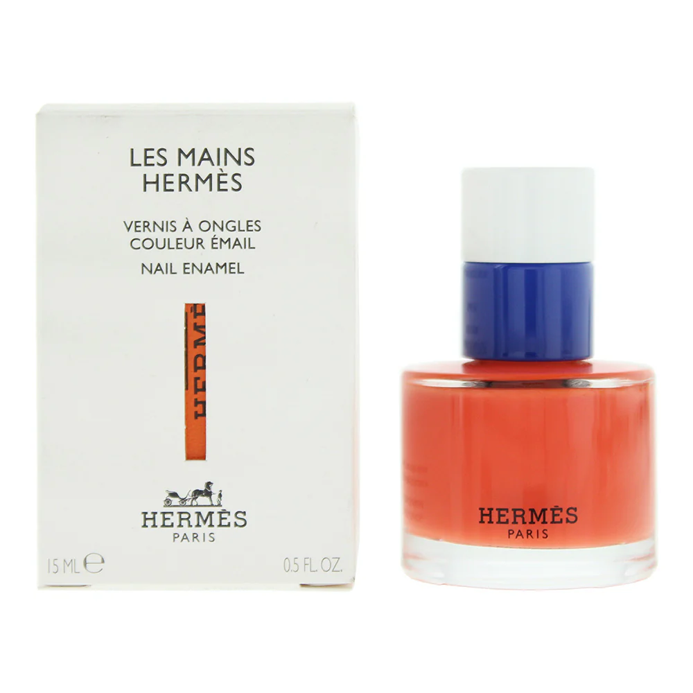 Hermes Paris Nail Enamel 36 Orange Tonique Nail Polish 15ml