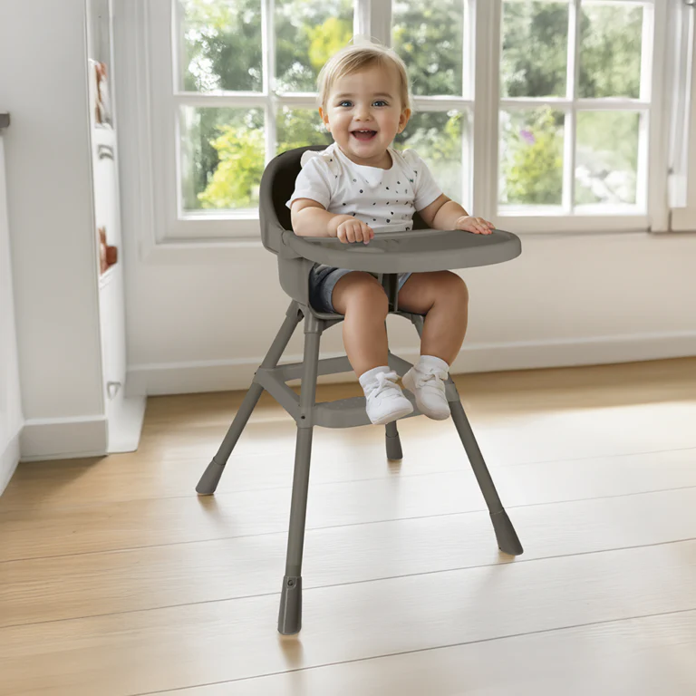 High Chair - Stone Grey - Image 3