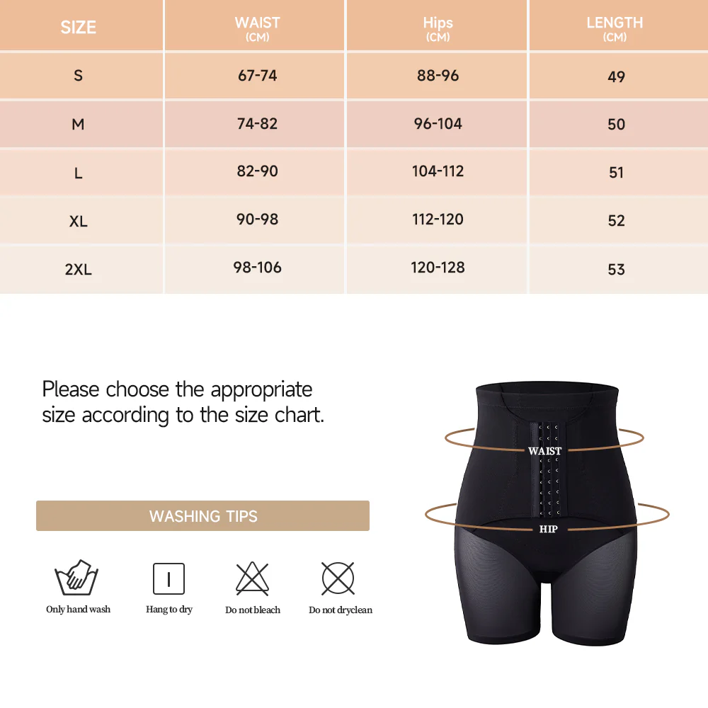 High Waist Shapewear Shorts - Image 7