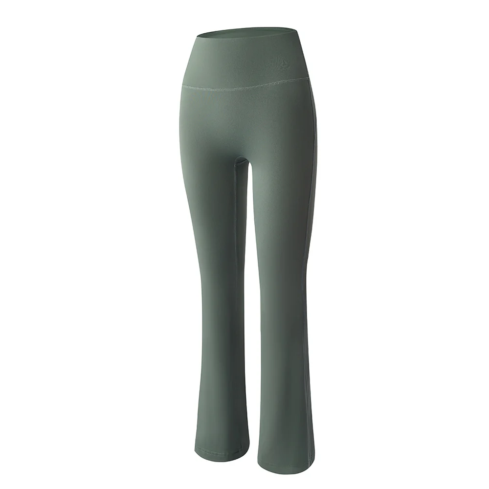 High Waist Yoga Pants Flared Leggings - Image 5