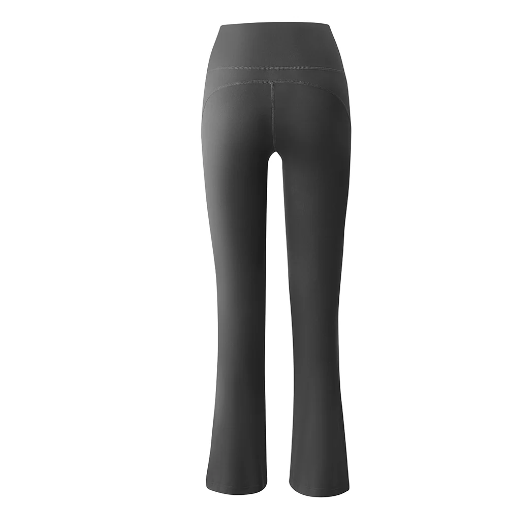 High Waist Yoga Pants Flared Leggings - Image 5