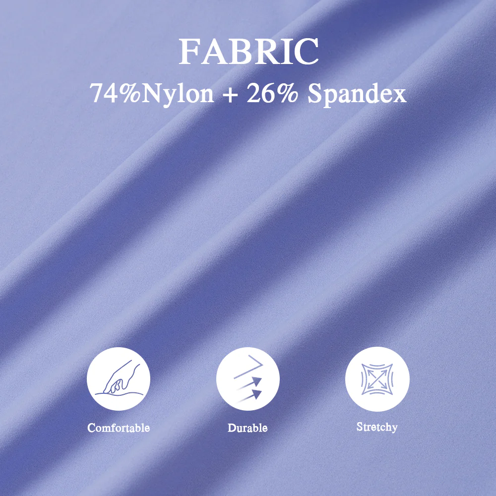 High Waisted Pleated Tennis Skirt With Pockets - Blue - Image 9