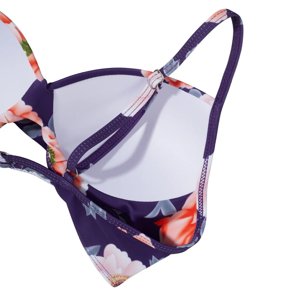 High-waisted Two-Piece Swimsuit Set - Image 6