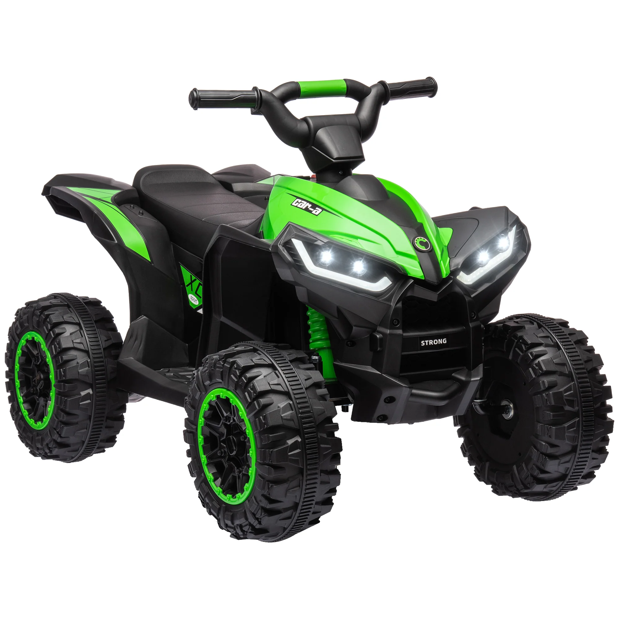 HOMCOM 12V Electric Quad Bikes For Kids Ride On Car ATV Toy For 3-5 Years Red - Image 10